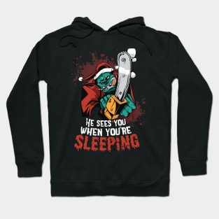 scary santa Hoodie